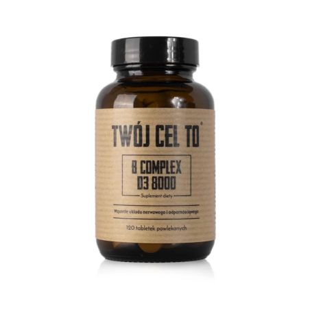 Simple Day B Complex D3 8000 - Energia i odporność
