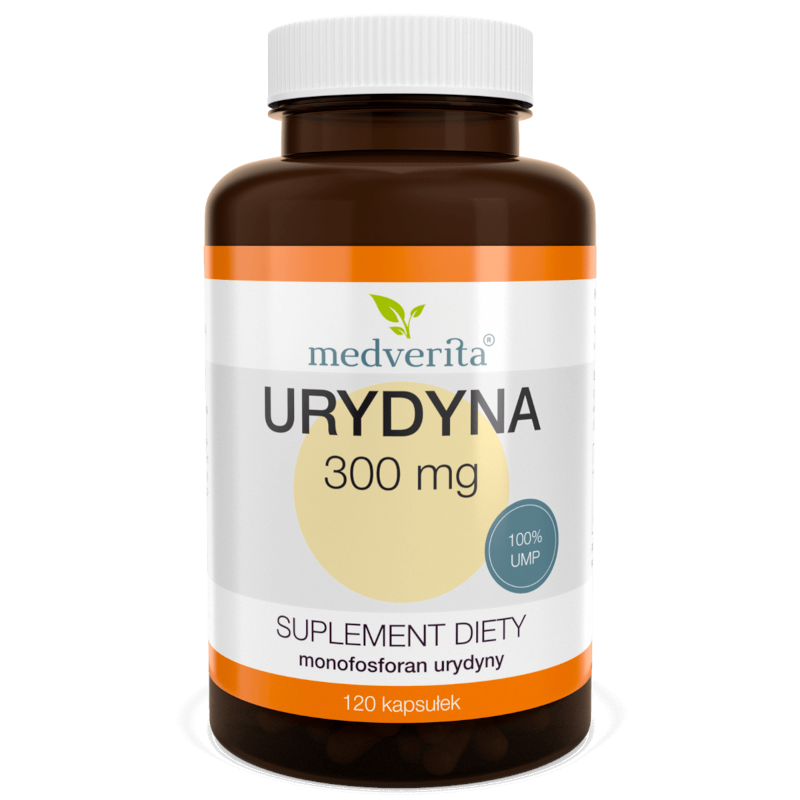 MEDVERITA Urydyna 300mg 120 kaps - Pamięć i Koncentracja