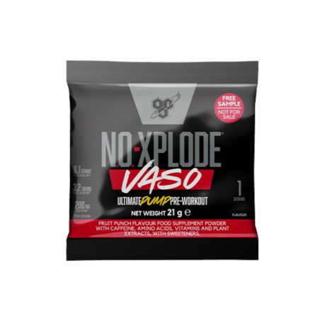 BSN N.O. Xplode Vaso Sample 21g - Przedtreningówka bez kreatyny