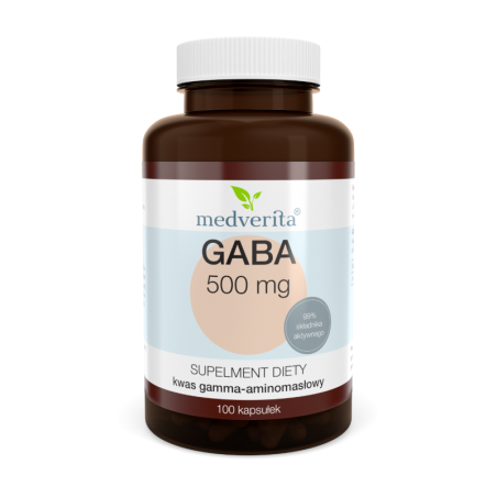 Medverita GABA 500mg - Poprawa snu i redukcja stresu