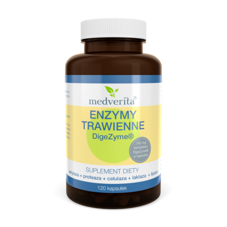 Medverita Enzymy Trawienne - Wsparcie Trawienia, 120 kaps