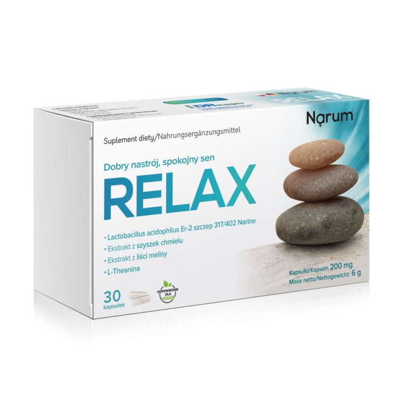 Narum Relax 300mg - Naturalny sposób na relaks i spokój