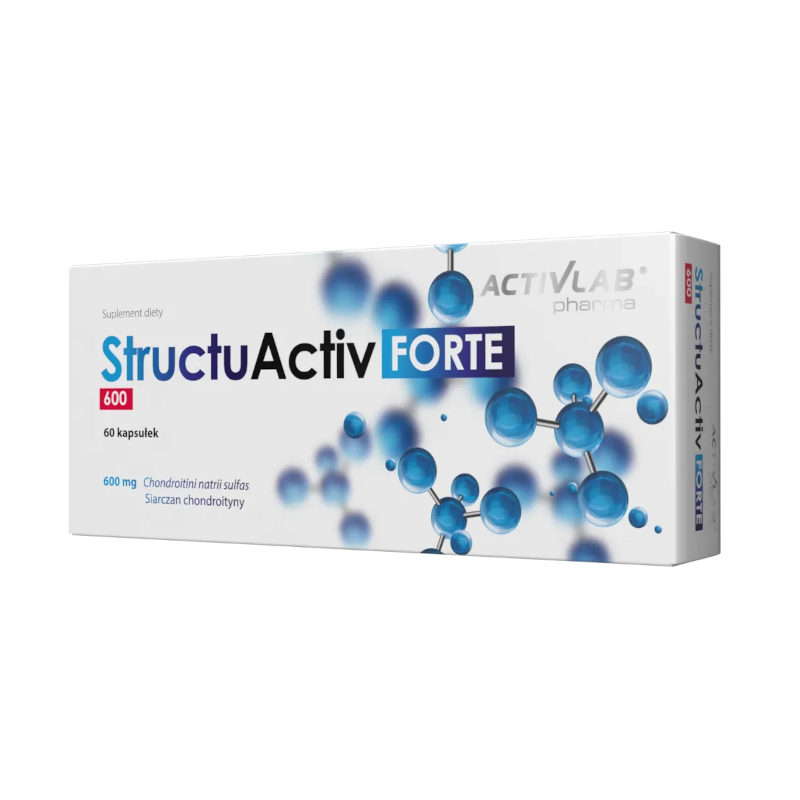 Activlab StructuActiv Forte 600 - regeneracja stawów, 60 kapsułek