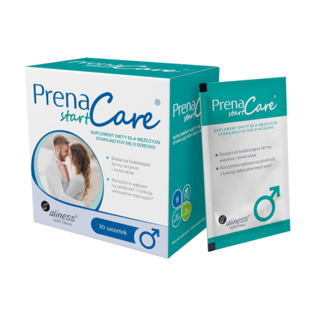 Aliness Prenacare Start dla Mężczyzn 30 saszetki | Multiwitaminy dla mężczyzn