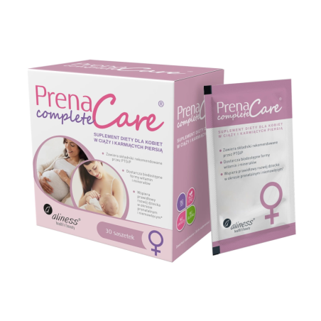 Aliness PrenaCare Complete - Witaminy dla kobiet w ciąży 30 sasz.