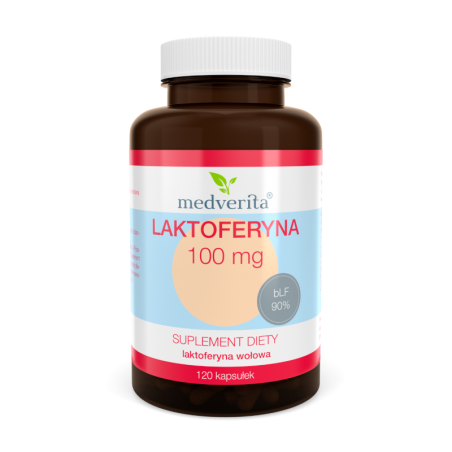 MEDVERITA Laktoferyna 100mg - Wsparcie Odporności