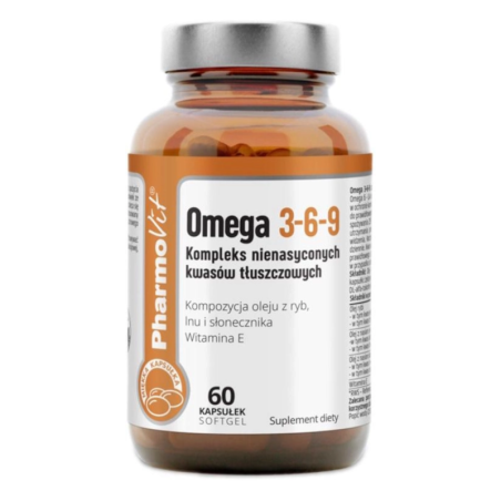 Pharmovit Omega 3-6-9 60 kaps. - Zdrowe Kwasy Tłuszczowe