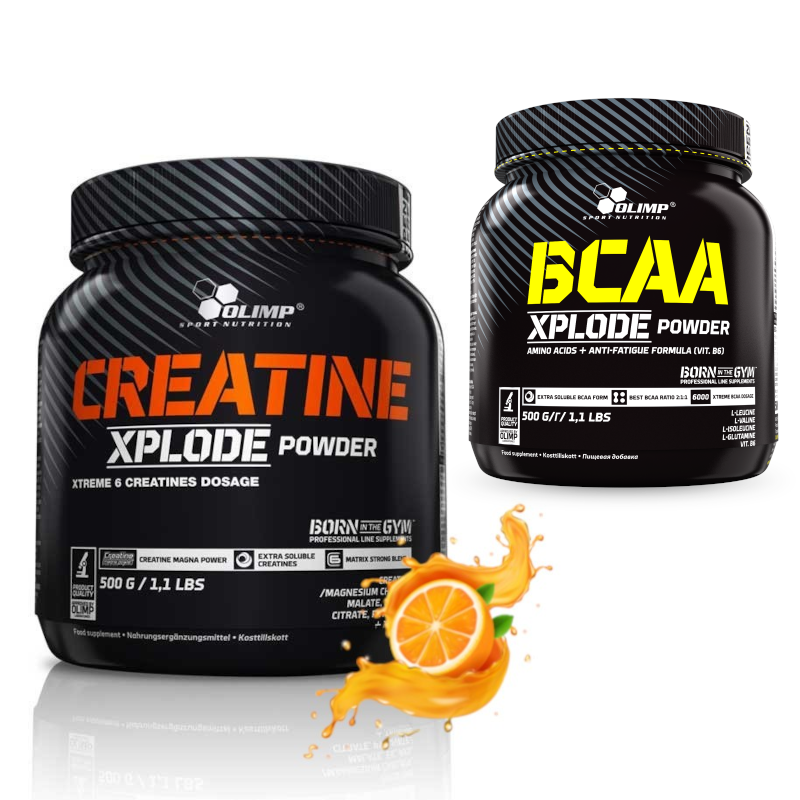 Olimp Creatine + BCAA 500g - Siła i Regeneracja