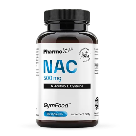 Pharmovit NAC 500mg 90 kapsułek - Antyoksydant i Detoks