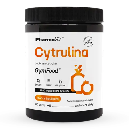 Pharmovit Cytrulina Gym Food 400g - Pompa Mięśniowa, Energia