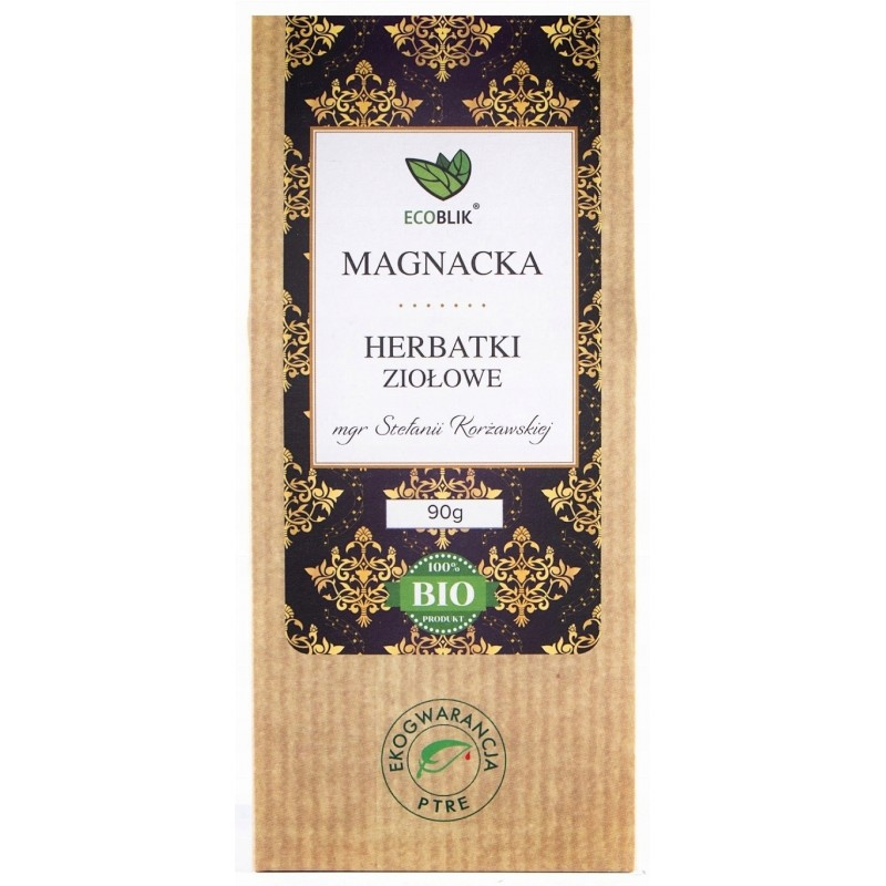 EcoBlik Herbatka Magnacka 90g - Zdrowa Żywność | biotechsklep.pl