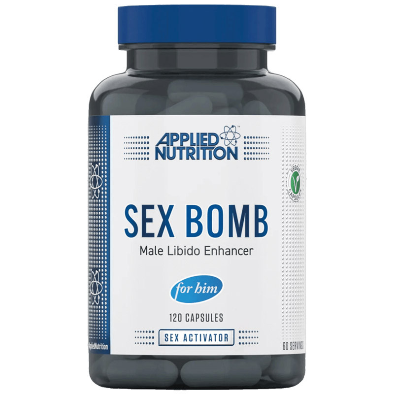 Applied Nutrition Sex Bomb - Energia, Libido, Testosteron - 120 kapsułek