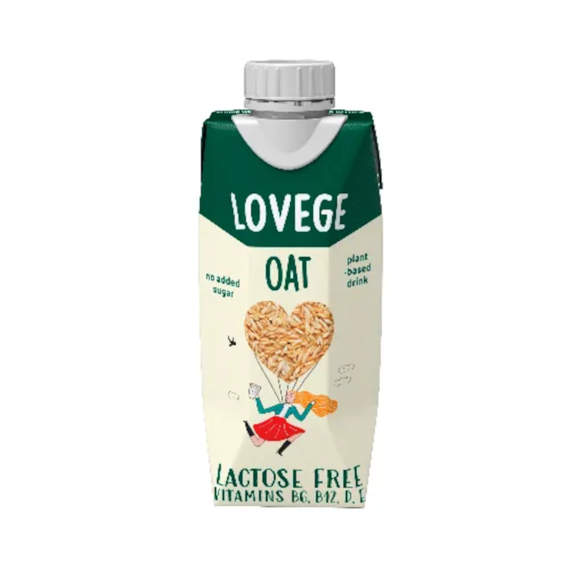 Sante Lovege Napój Owsiany 330ml - Zdrowy napój bez laktozy i glutenu