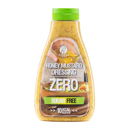 Rabeko Zero Sauce Miodowa Musztarda 425ml - Sos 0 kcal