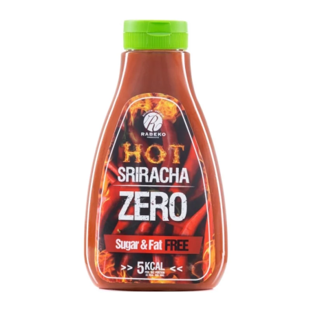 Rabeko Zero Sauce Ostra Sriracha 425ml - Bezkaloryczny sos