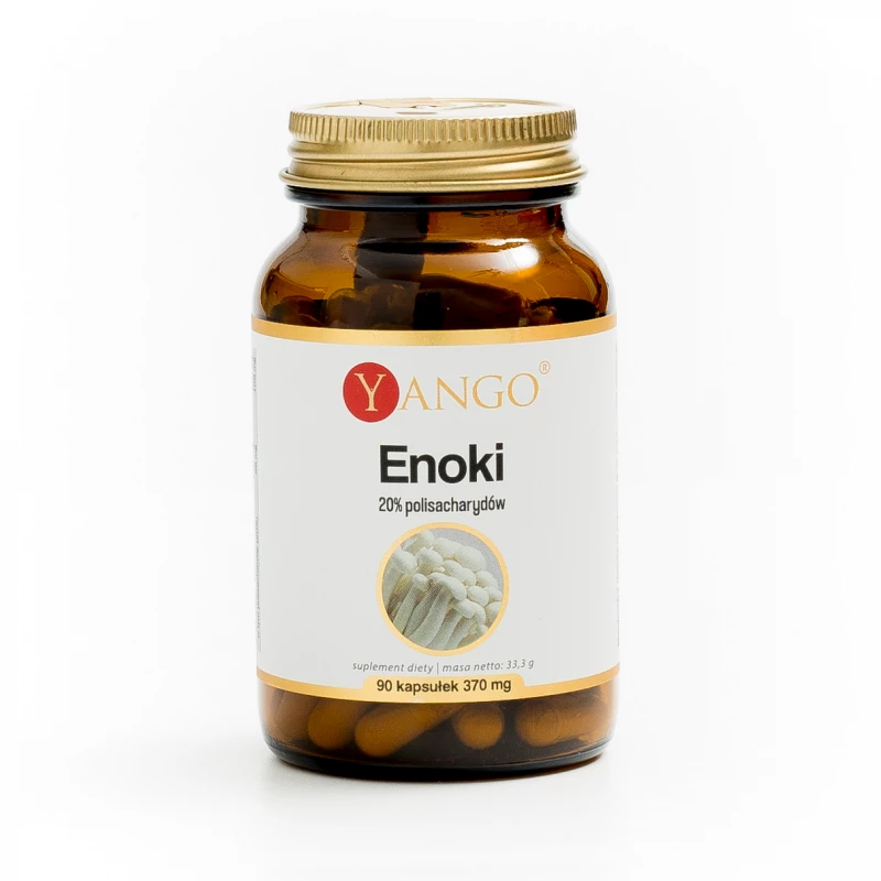 Yango Enoki 370mg - Wsparcie Odporności i Energii