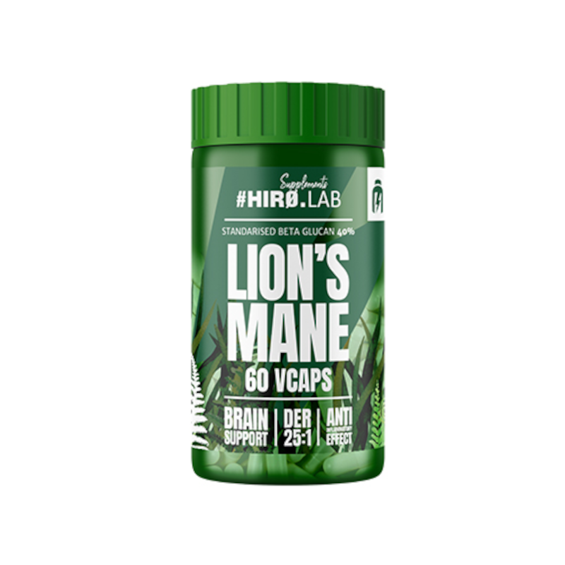 Hiro Lab Lions Mane - Pamięć i Koncentracja 60vkaps