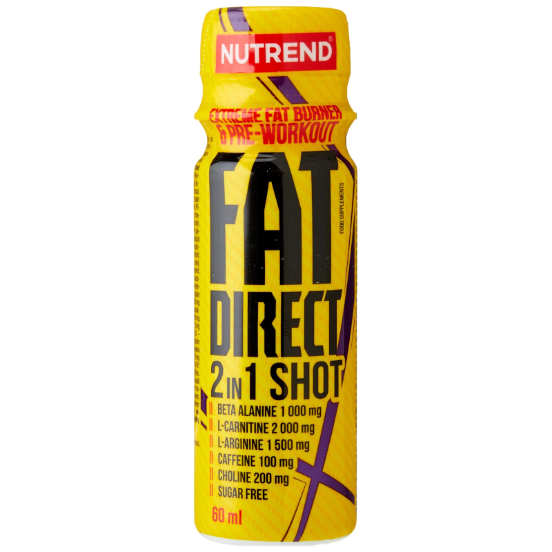 NUTREND Fat Direct Shot 60ml - Spalacz Tłuszczu Przed Treningiem