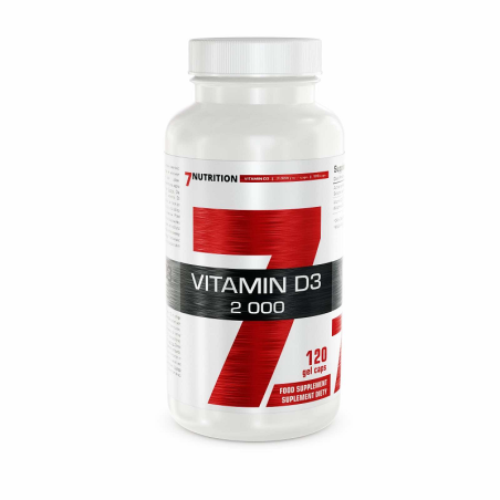 7Nutrition Vitamin D3 2000 - Witamina D3 dla odporności i zdrowia