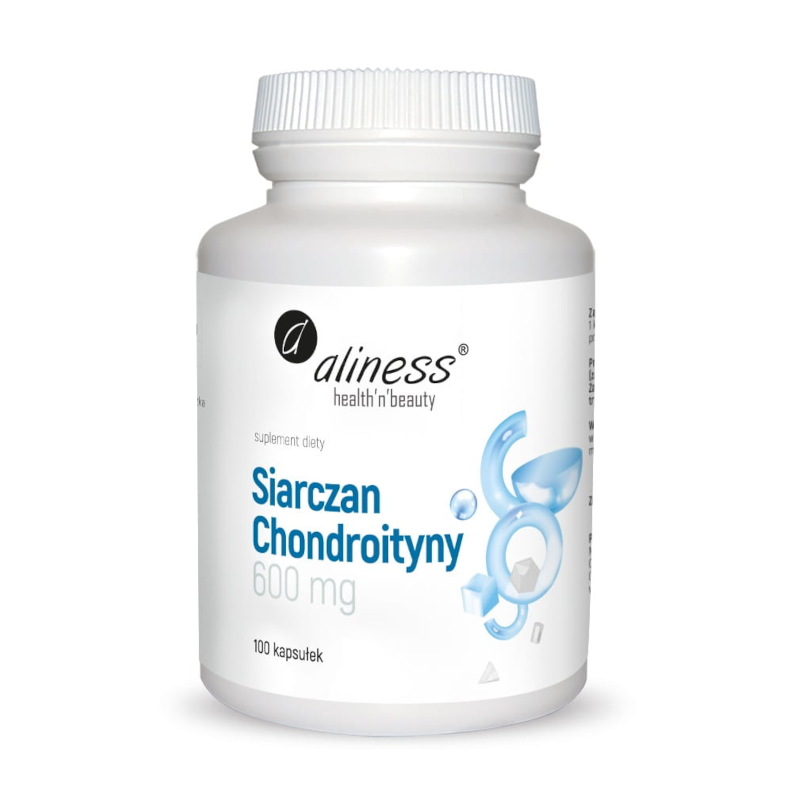 Aliness Chondroityna 600mg - Regeneracja Stawów, 100 kapsułek