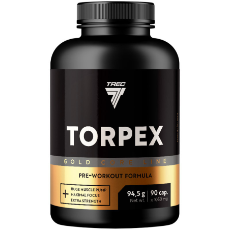 Trec Nutrition Torpex 90kaps - Przedtreningówka z Kreatyną