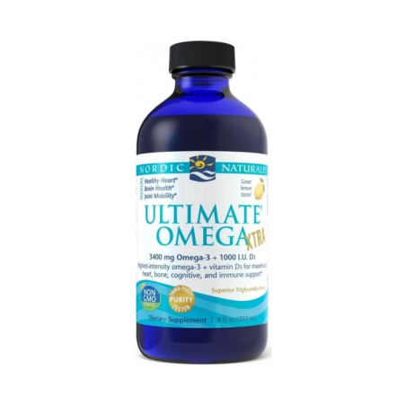 Nordic Naturals Ultimate Omega Xtra Cytrynowy 237ml - Biotechsklep.pl