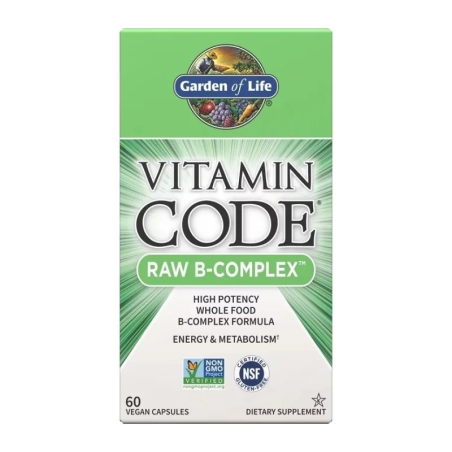 Garden of Life Vitamin Code Raw B-Complex - Energia i Zdrowie