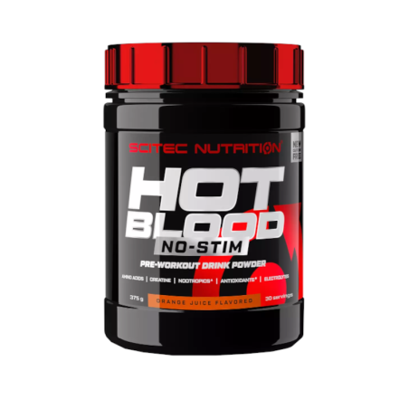 Scitec Nutrition Hot Blood NO-STIM 375g - Przedtreningówka bez stymulantów
