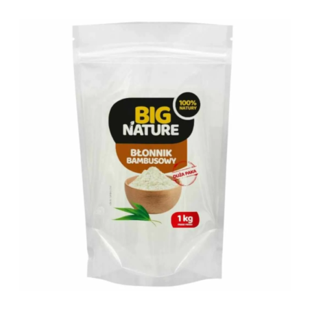 Big Nature Błonnik Bambusowy 1000g - Wsparcie Trawienia