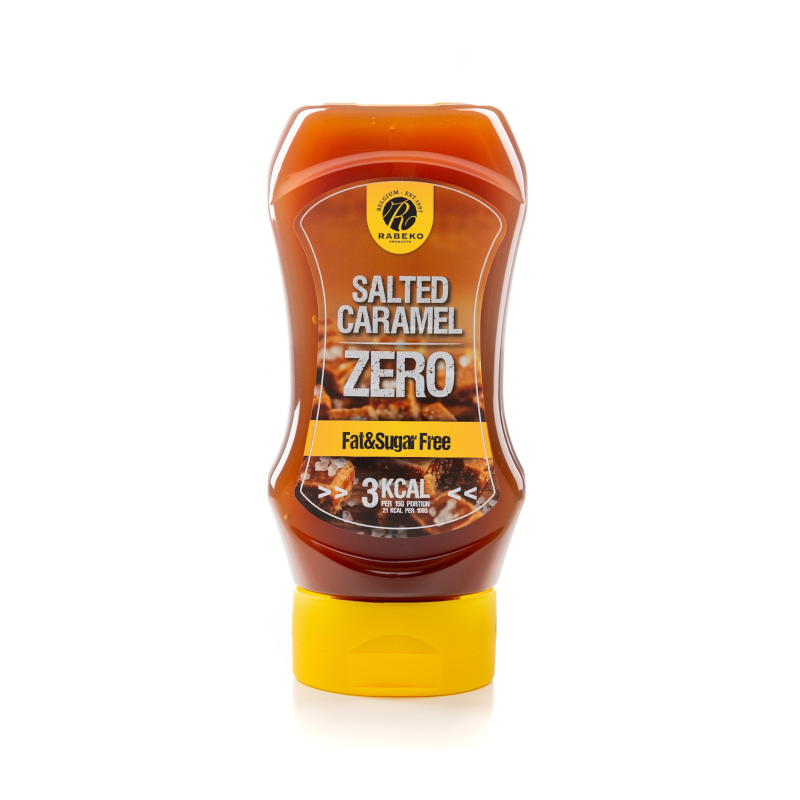 Rabeko Zero Sauce Słony Karmel 350ml - Sos bez kalorii