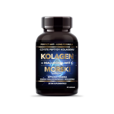 Intenson Kolagen Morski + Wit C + Hialuron - Skóra, Włosy, Paznokcie