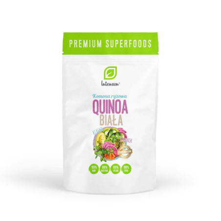 Intenson Quinoa Komosa Ryżowa Biała 250g | Zdrowa Żywność Biotechsklep.pl