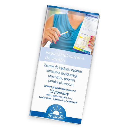 Dr. Jacob's Papierki Lakmusowe 33 szt. - Test pH