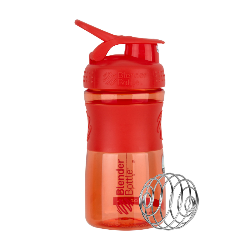 Blender Bottle SportMixer 590ml Coral - Shaker dla Aktywnych | biotechsklep.pl