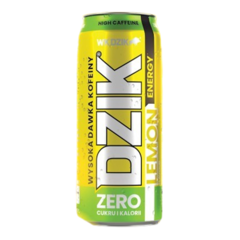 Warszawski Koks Dzik Energy Drink Zero 500ml - Bez Cukru!