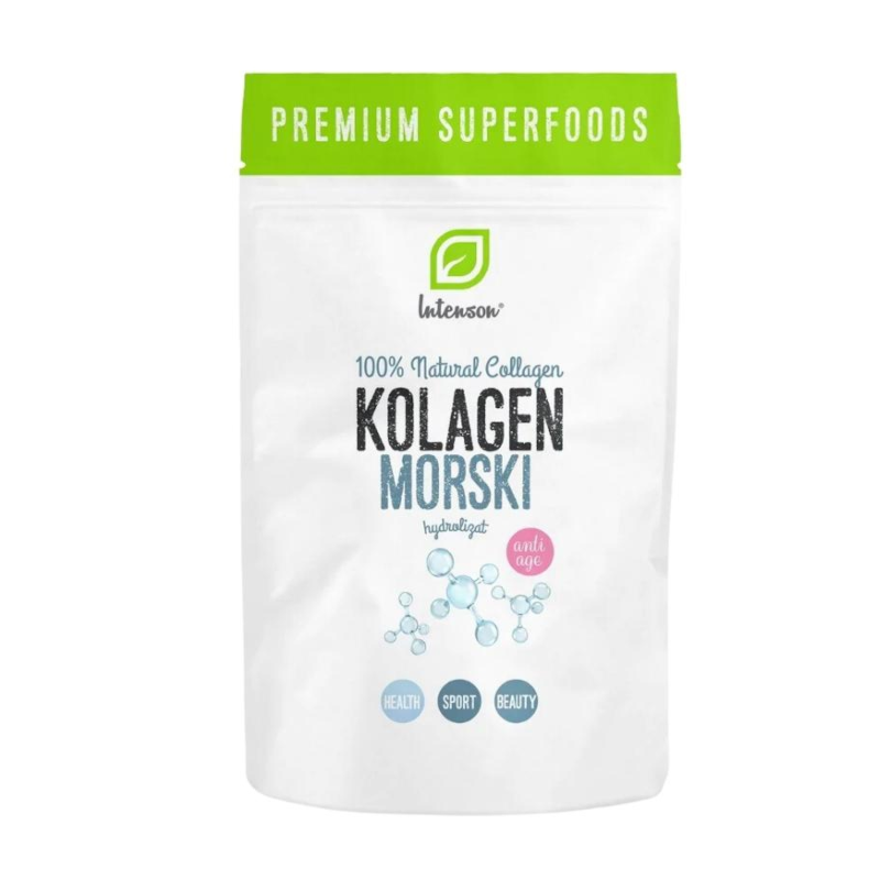 Intenson Kolagen Morski 60g - na skórę, włosy i paznokcie