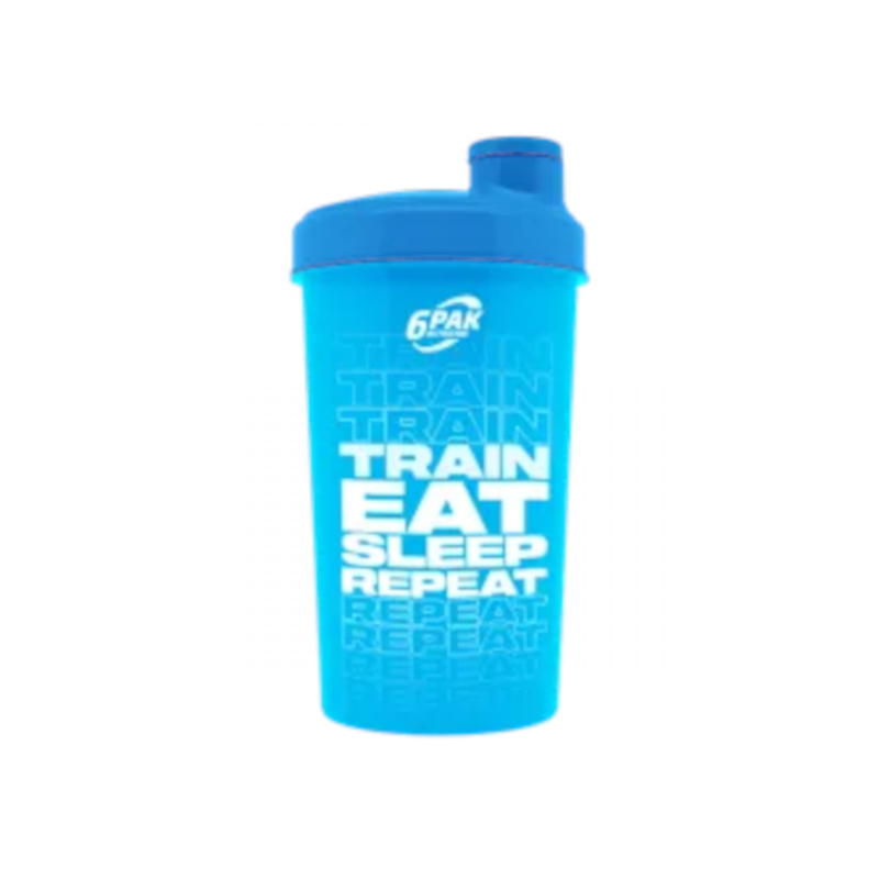 6PAK Shaker New Train Eat 700ml Neon Blue - Biotechsklep.pl
