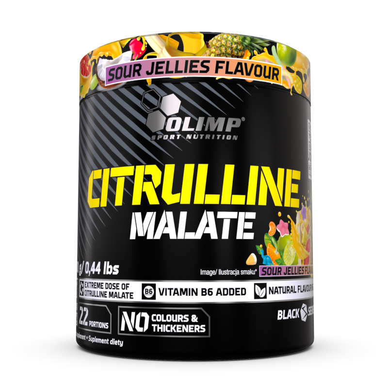 Olimp Citruline Malate 200g - Pompa Mięśniowa, Energia i Wytrzymałość