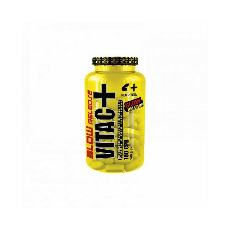 4+ Nutrition Vita C+ Slow Release 100 tabl.