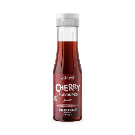 OstroVit Cherry Flavoured Sauce - Sos Zero 320g | Biotechsklep.pl