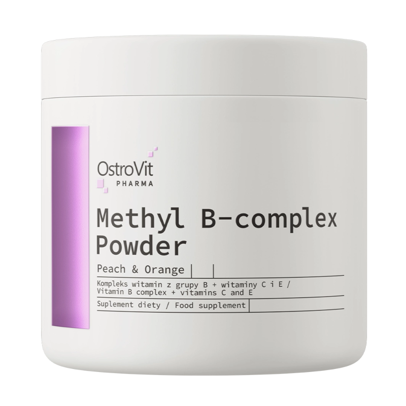 OstroVit Pharma Methyl B-Complex Powder 180g - Energia i Witalność