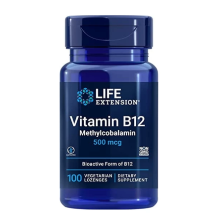 Life Extension B12 Methylcobalamin 500mcg - Energia i Witalność