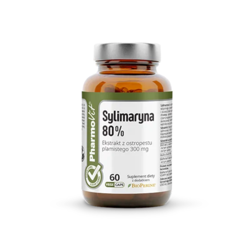 Pharmovit Sylimaryna 80% - wsparcie i regeneracja wątroby
