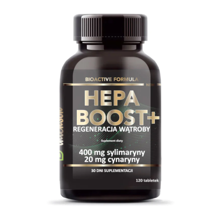 Intenson Hepa Boost+ 120tabs - Wsparcie i regeneracja wątroby