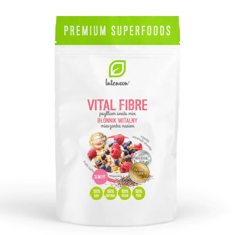 Intenson Błonnik Witalny 1kg - Zdrowe Trawienie i Energia