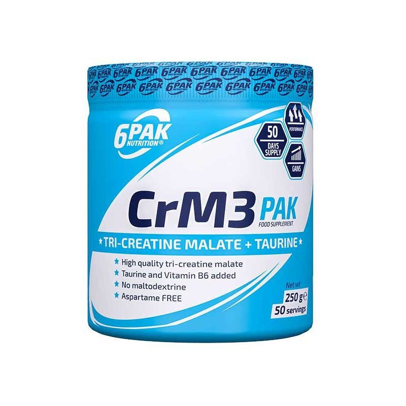 6PAK Nutrition CrM3 Pak 500g