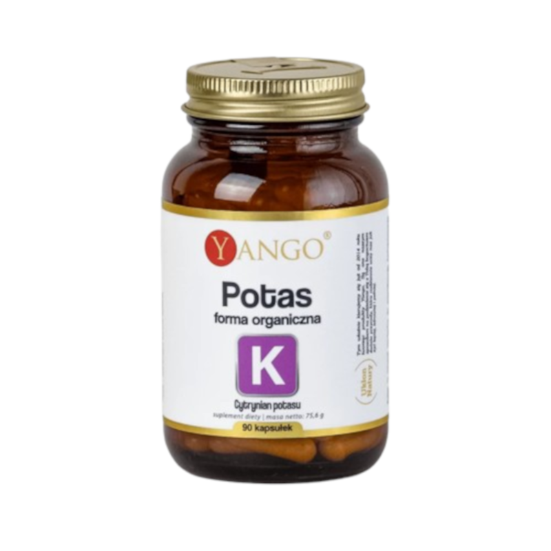Yango Potas 90 kaps - Suplement diety z potasem