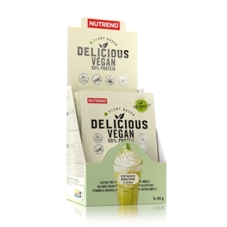 NUTREND Delicious Vegan Protein 5x30g - Wegańska Odżywka Białkowa