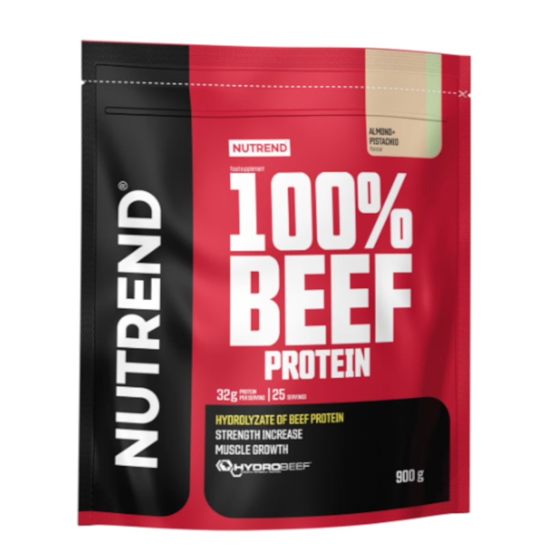 NUTREND Beef Protein 900g - Białko Wołowe - Buduj Masę!