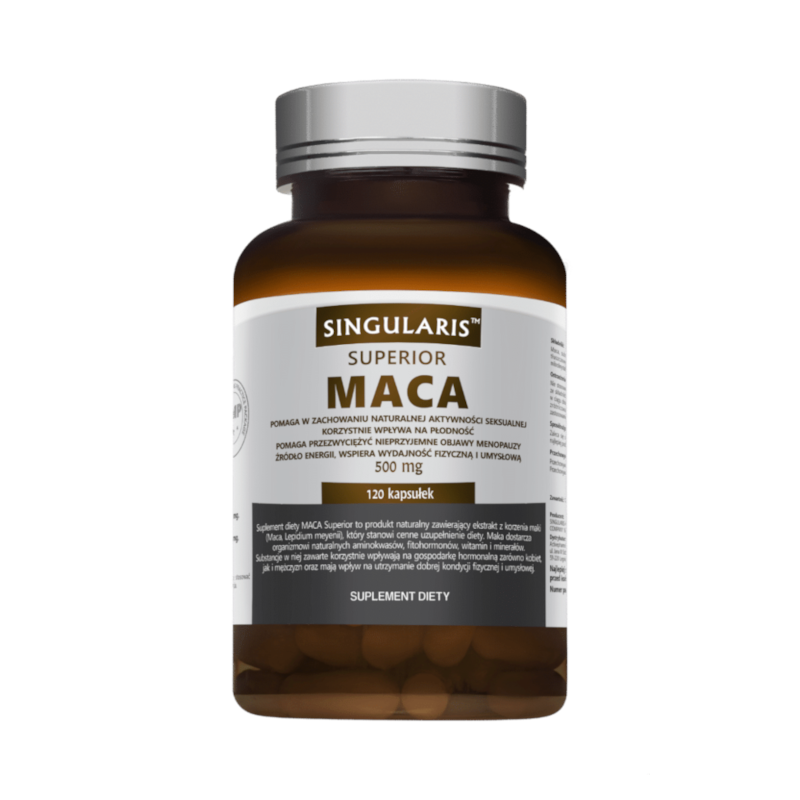 Singularis Maca 120 kaps - Energia i Witalność